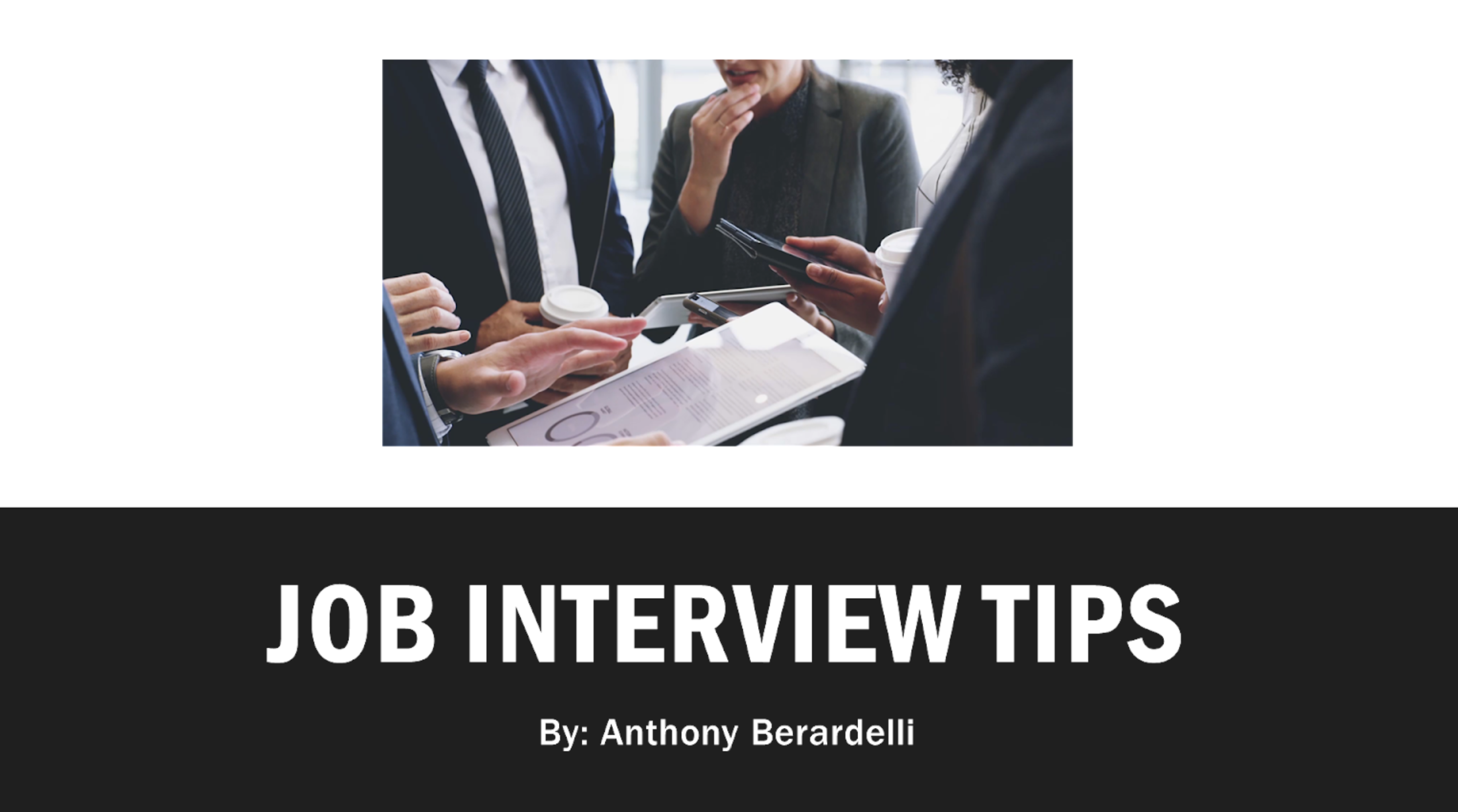 Conference Presentation